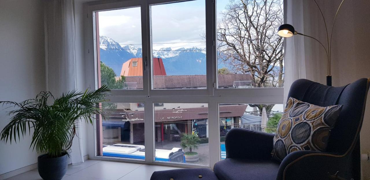 Rose Lake View Apartment Montreux Buitenkant foto